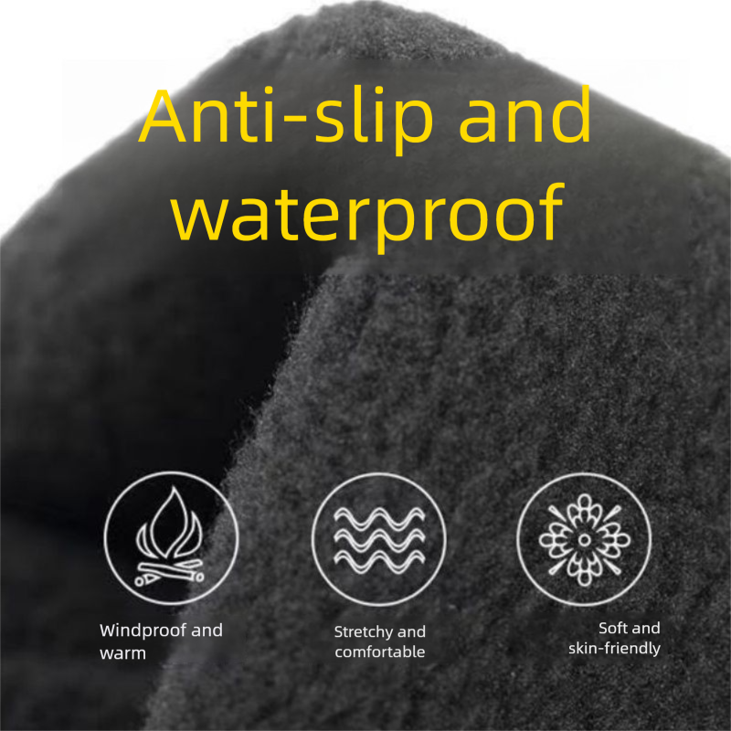 Waterproo Cycling Gloves Winter Touch Screen Men Motorcycle Anti-Slip Driving Outdoor Fleece-Lined Warm Skiing_desvips.com