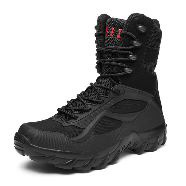 Outdoor Hiking Anti-slip Breathable Shock-absorbing Soft Lace-up Casual Comfortable Sports Shoes Men_desvips.com