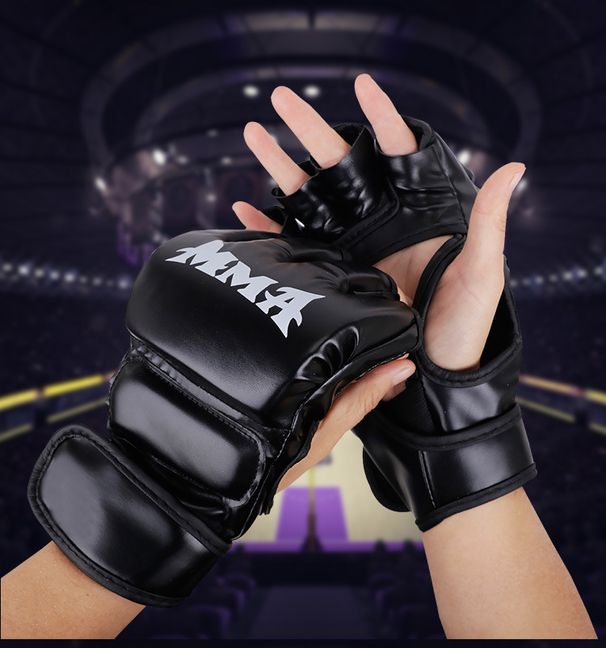 Sanda Boxing Gloves Fighting Women And Men Children Training Adult Punching Sandbag Special Professional Half Finger Boxing Gloves_desvips.com