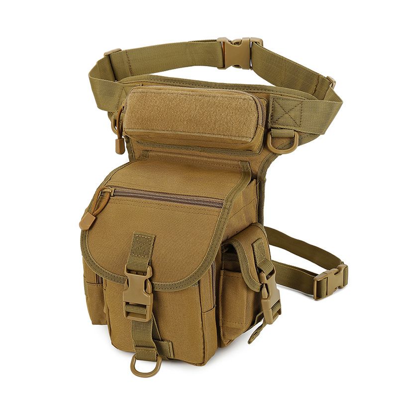 Multifunctional Waist Tactical Leg Outdoor Sports Oxford Cloth Camouflage Sports Portable Phone Military Enthusiast CS Waterproof Waist Bag_desvips.com