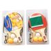 F101-2S Two Rackets Three Balls Table Tennis Racket Net Stand Toy Set_desvips.com