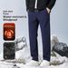 001 Men' Autumn Winter New Windproof Waterproof Outdoor Soft Shell Jacket Fleece Lined Thickened Caual Veratile Long_desvips.com