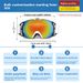 Outdoor Sports Large Ball Surface Go, Snap-on Prescription, Double Layer Anti-fog, Unisex Ski Glasses, Sandproof_desvips.com