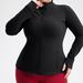 Women's Clothing fleece outdoor training fitness running leisure elastic slim fit stand collar zipper sports jacket_desvips.com