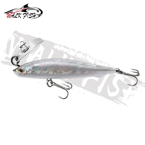 WALK FISH Chatterbait Spinner Bait Blade Jig Dancer Fishing Pesca 10g 14g Buzzbait Metal Jig Lure Carp Bass Trout Wobbler Bait_desvips.com