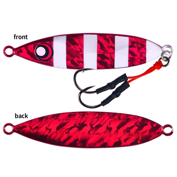Metal Slow Pitch Jig Bait 350g 80g 250g Deep Sea Slow Jigging Lures Long Sea Fishing Saltwater Fishing Tackle_desvips.com