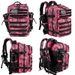 LHl 35L Tactical Gym Backpack Tie-dye Waterproof Outdoor Hiking Camping Back Pack Travel Sports Workout Bag With Bottle_desvips.com