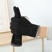 Winter German velvet warm gloves thickened with velvet touch screen windproof gloves cycling touch screen warm driving sports_desvips.com