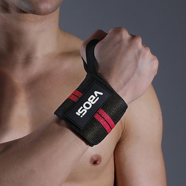 VBOSI Sports Wrist Support For Adults Outdoor Strap Pressure Protection Barbell Weightlifting Dumbbell Track And Field_desvips.com