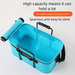 Foldable EVA Backpackable Protection Multi-use Fishing Live Bucket, Box, Fish Storage Bucket_desvips.com