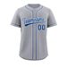 Men's White Baseball Jersey Casual Short Sleeved Embroidered And Stitching V-Neck Button T-Shirt Party Sports Top_desvips.com