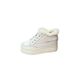Furry Winter Thick Sole Outdoor New Style Fleece Lined Height Increasing Cotton Platform Genuine Leather Snow Boots_desvips.com