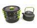 Outdoor Supplies Pot Set Teapot Combination Portable Camping Cooker Barbecue Stove Outdoor Equipment_desvips.com