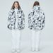 001 New For Men Women, Warm Thickened Korean Style Snowboard And Snow Ski Suit Set_desvips.com