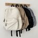 Travel Basic Short Business Trip Zipper Backpack_desvips.com
