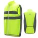 ROCKBROS Cycling Vest Reflective Running Waistcoat Cycling Waistcoat Breathable High Visibility_desvips.com