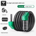 Bicycle Anti-Theft Password 6-Digit Mountain Portable Road Bike Chain Lock Accessories Set_desvips.com