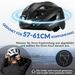 ROCKBROS Bike Helmet CE Bike Helmet With Light Safety Helmet 57-61cm 5 Colours NEW_desvips.com
