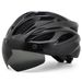 Bicycle Riding Magnetic Goggles Lens Forming Mountain Men And Women Safety Helmet Integrated Summer Road Bike_desvips.com
