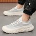 Men's Shoes Summer New Breathable Flying Weave Shoes Men's Thick Bottom Hundred Casual Fashion Running Shoes_desvips.com