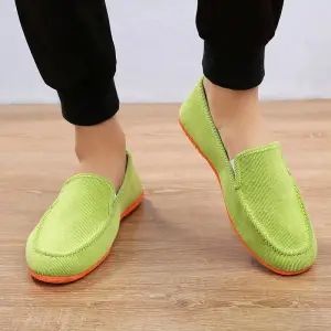2026 New Summer Caual Loafer Men Old Stylih Canva Multi-color Plu Size Brand Man Shoe Male Slip On Flat_desvips.com