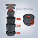 Outdoor Goods Set Pot Camping Teapot Picnic Frying Pan Camping Kettle Equipment Portable Outdoor Pot Full Set_desvips.com