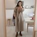 Ins French Elegant Temperament Handmade Cashmere Long Woolen Coat For Women_desvips.com