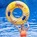 Gold Glitter Underarm Swim Ring For Adults - Premium PVC Inflatable Pool Float With Comfortable Armrests (Heavy-Duty 600D Capacity UV-Resistant)_desvips.com