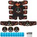 New Rechargeable Abdominal Muscle Patch Lazy Fitness Fat Burning Machine Trainer EMS Electronic Pulse Massager_desvips.com