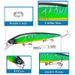 Lure Bait 14cm/18.3g Long Distance Lead Floating Minnow Bait Simulation Bait Hard Bait Bait For Perch_desvips.com