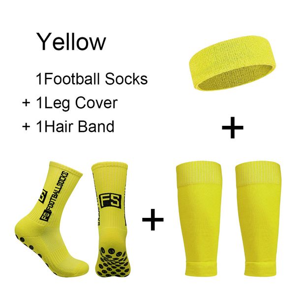 Sports & Outdoor Three Piece Set Sports Socks Football Socks Mid Tube Glue Dot Anti Slip Socks Running Socks With Headband Socks And Leggings_desvips.com