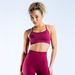 DFYNE Gold Label Backless Running Gym Bra High Elasticity Shockproof Moisture Wicking Sweat Wicking Sports Bra_desvips.com