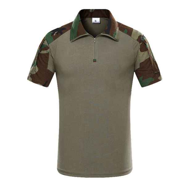 Cema G2 Top Men Summer Short Sleeve Camouflage Outdoor Frog Training Tactical Suit Manufacturer Wholesale Cross-Border_desvips.com