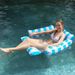 New Foldable Back Stripe Floating Bed Inflatable Recliner Floating Row Adult Water Hammock_desvips.com