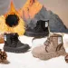 Infant Snow For Children 2024 Cute Cartoon Little Toddler Plush Thick Warm Cotton Shoes Happysteps Kids Winter Boots_desvips.com