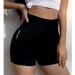 Women's High-Waisted Yoga Shorts – Quick-Dry, Tummy Control & Peach-Lift For Running, Gym & Dance_desvips.com
