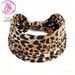 Cool Hot Girl Style Leopard Print Sports Headband Brimmed Elastic Headband Sweat Absorbing Headscarf_desvips.com