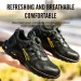 Safety Shoes Men Air Cushion Lightweight Work Sneakers Steel Toe Cap Indestructible Breathable PunctureProof Boots_desvips.com