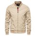 Jacket Trendy Spring Autumn New European American Casual Coat Fashion Trend Outerwear Men's Thin Wholesale Workwear_desvips.com