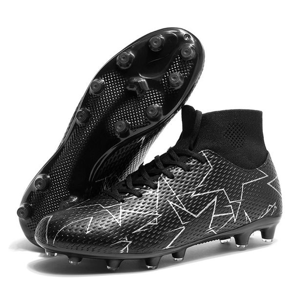 A Pair Of Soccer New Style For Students And Adults TF Training Shoes AG Long Stud Football Men's Model_desvips.com