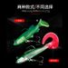 Shark Scavenger|Lure T-tail Curly Tail Set 9g 12.5g Multi-color Triple Anchor Hook Lead Fish Soft Bait Wholesale_desvips.com