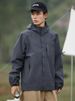 Men's Spring Casual Jackets Korean Fashion Unisex Men/Women Outdoor Windproof And Waterproof Hooded Windbreaker Coats_desvips.com
