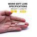 VTAVTA Special Offer 40mm Silicone Fishing Lures 20pcs Paddle Tail Shad Swimbait PVC Soft Bait Wobbler_desvips.com
