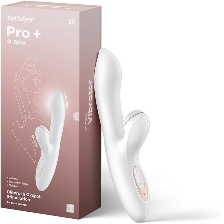 Satisfyeer Pro G-Spot Rabbit | Clitoris Sucker With 11 Intensity Levels G-spot Massage With 10 Vibration Programmes | Rechargeable Battery Technology_desvips.com