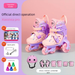 Flashing Kids Inline Skates-Adjustable Size,Suitable For Boys & Hirls,Beginner Roller Skates Wwith Light-up Wheels_desvips.com