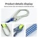 CE EN355 Belt Back Connection Protection Polyester Thickened Double Large Hook Buffer Pack Anti-Fall Safety Rope_desvips.com