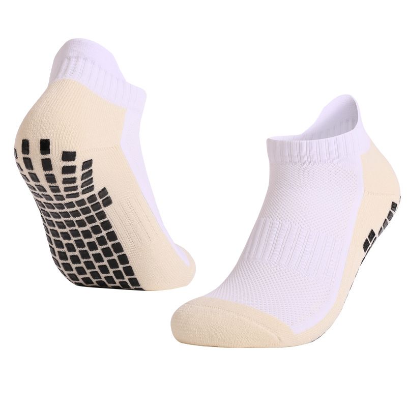 Breathable Anti-Slip Football Socks With PVC Grip & Cushioned Sole For Men & Women – Moisture-Wicking Sports Socks For Running, Soccer & Training_desvips.com