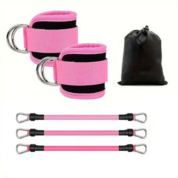 Buckle Resistance Exercise Ankle Band Hip Lift Beauty Exerciser Fitness Leg Training Sports Protective Gear_desvips.com