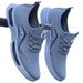Summer Sports Net Men's Casual Breathable Running Shoes, One Foot White Shoes_desvips.com