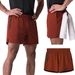 Men's Quick-Dry Athletic Shorts - Lightweight Workout Running Shorts Above Knee For Gym & Casual Wear (Breathable Woven Fabric Solid Color)_desvips.com